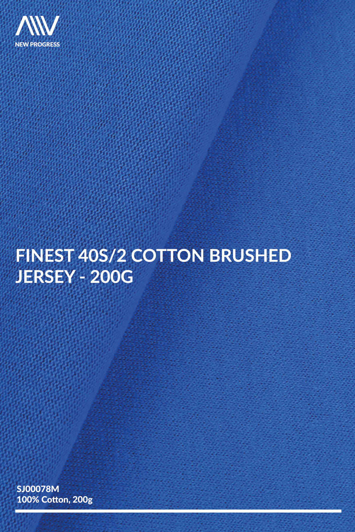 SJ00078M - Finest 40s/2 Cotton Brushed Jersey - 200G