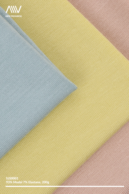 SJS0001 - Ultra Soft 40s Modal Stretch jersey - 200G