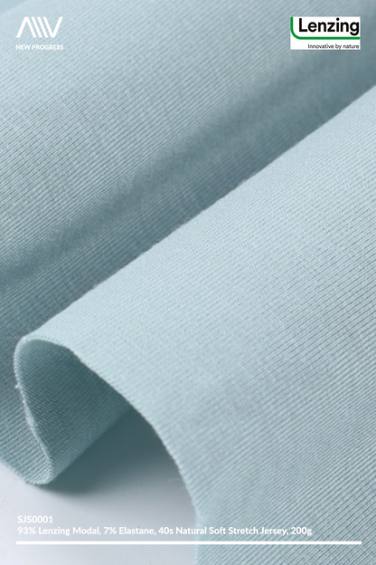 SJS0001 - ULTRA SOFT 40S LENZING STRETCH MODAL - 200G