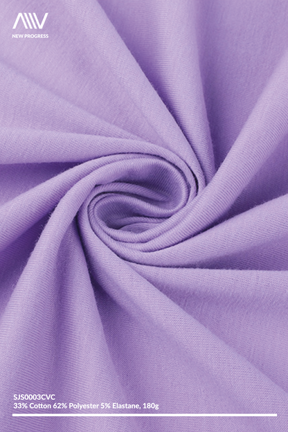 SJS0003CVC - Natural Soft 32s CVC Stretch Cotton Jersey - 180G