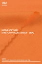 SJS0004 - NATURAL ULTRA SOFT STRETCH VISCOSE JERSEY - 180G