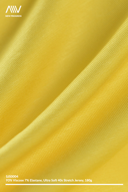 SJS0004 - NATURAL ULTRA SOFT STRETCH VISCOSE JERSEY - 180G