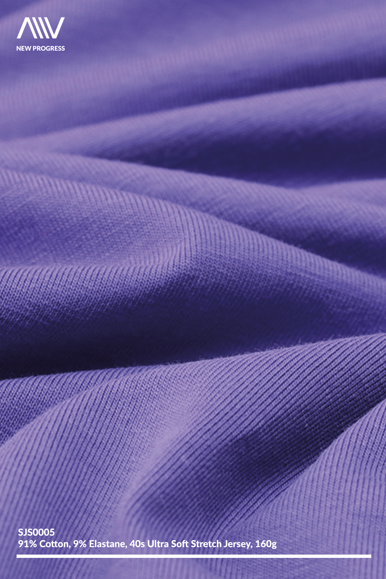 SJS0005 - ULTRA SOFT LIGHT-WEIGHT 40S STRETCH COTTON JERSEY - 160G