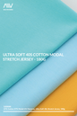 SJS0008 - ULTRA SOFT 40S COTTON MODAL STRETCH JERSEY - 180G