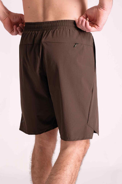 SPE0115 - Lightweight Stretch Nylon Performance Short 8.5" - Army