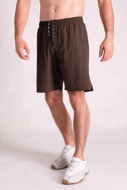 SPE0115 - Lightweight Stretch Nylon Performance Short 8.5" - Army