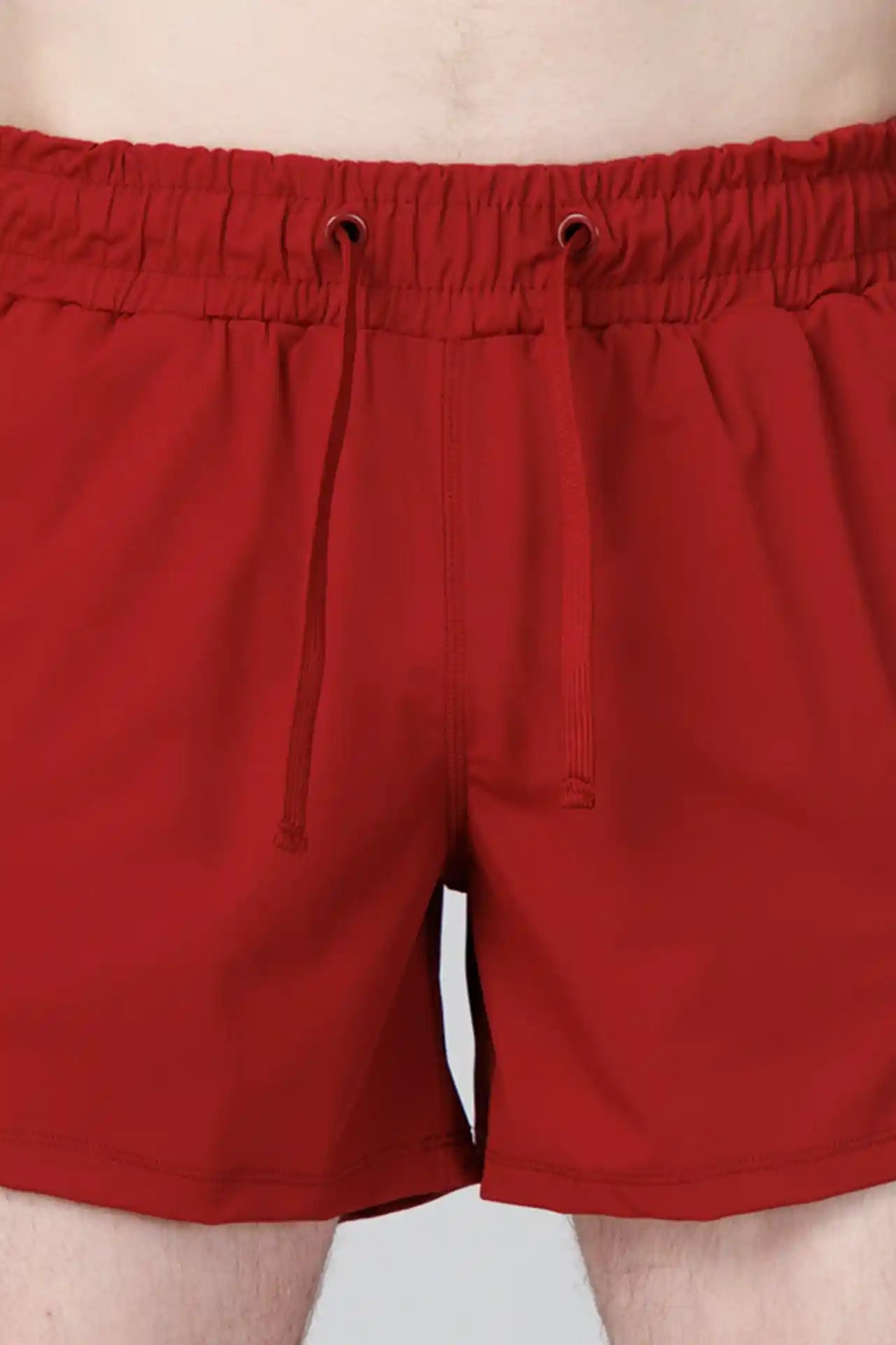 SPE0125 - Lightweight Stretch Nylon Workout Short 4.0" - Wine