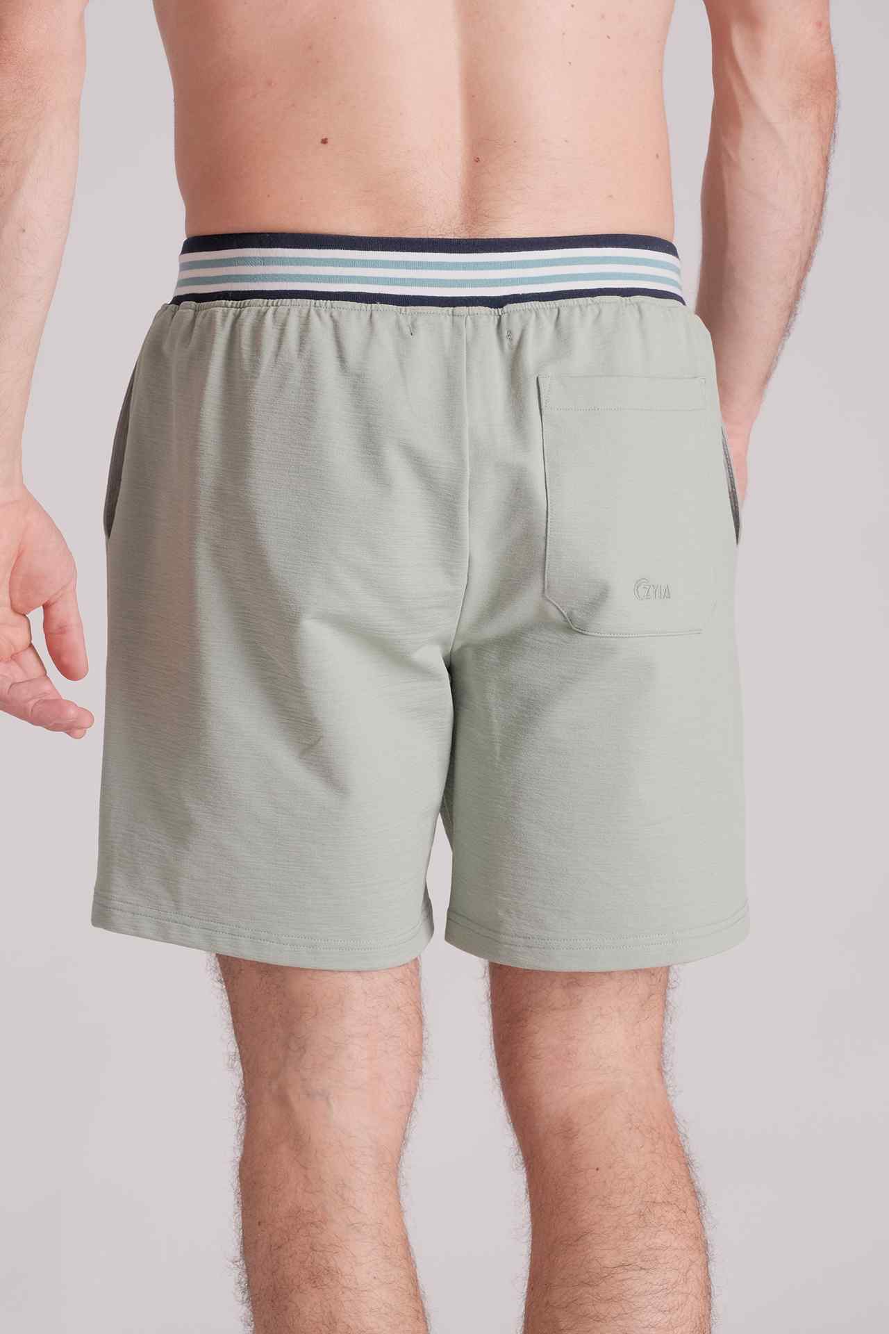 SPE0135 - Essential Flat-knit Waistband Sweat-Short 7.0" - Mint