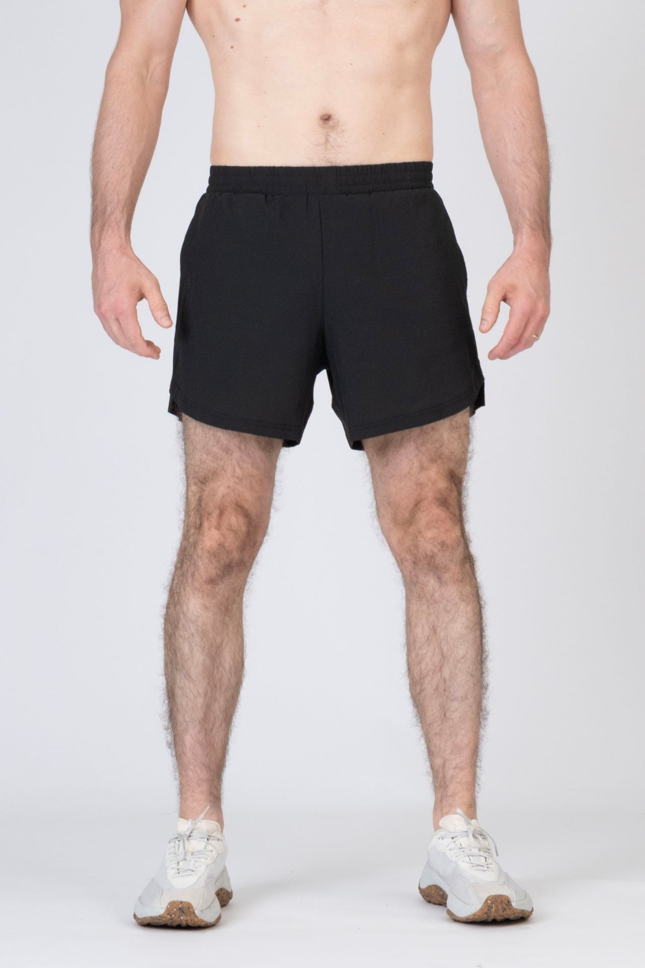 SPE0136 - Lightweight Stretch Ripstop Running Shorts 4.5"