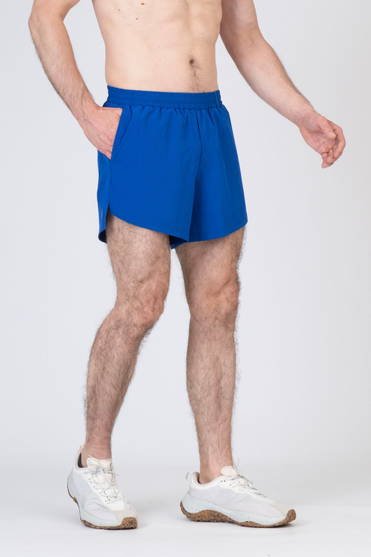 SPE0136 - Lightweight Stretch Ripstop Running Shorts 4.5"