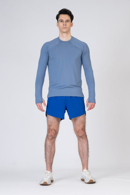 SPE0136 - Lightweight Stretch Ripstop Running Shorts 4.5"