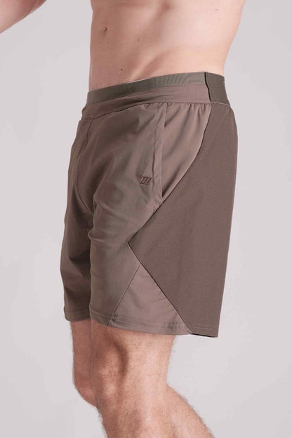 SPE0139 - Lightweight Stretch Nylon Workout Liner Short 7.0" - Army