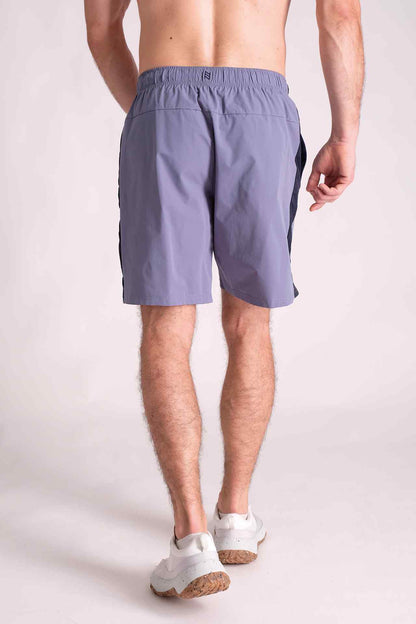 SPE0144 - Lightweight Water Resistant Side Mesh Performance Short 7.0" - Slate