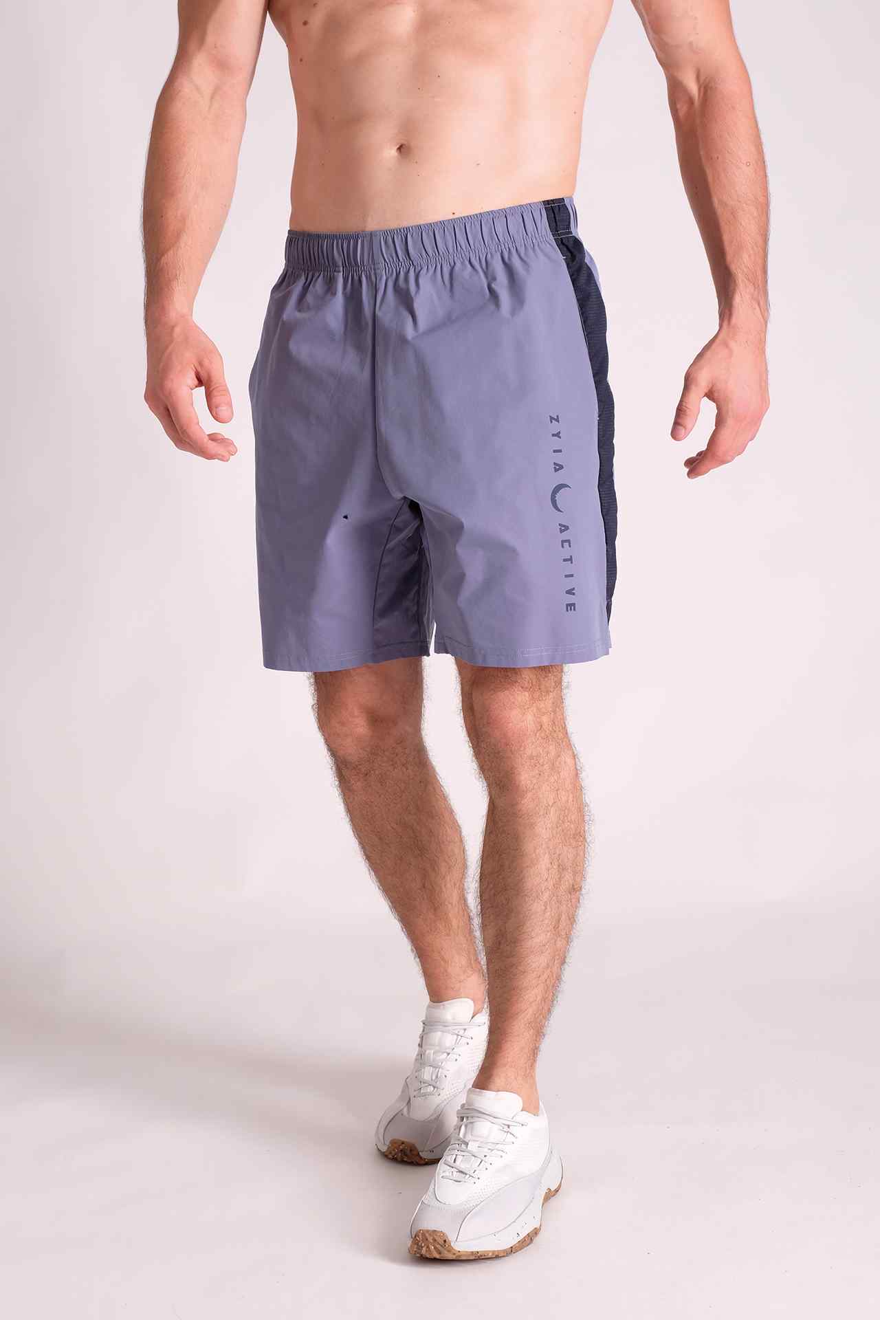 SPE0144 - Lightweight Water Resistant Side Mesh Performance Short 7.0" - Slate