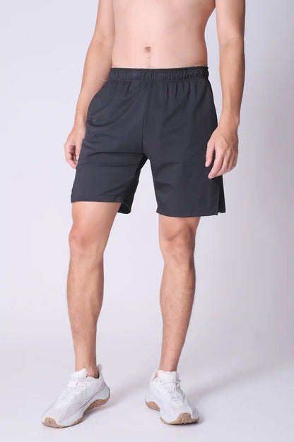 SPE0146 - Quick-Drying Stretch Workout Short 7.0" - Black