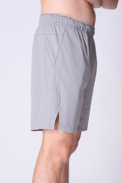 SPE0146 - Stretch Jacquard Knitting Workout Short 7.0" - Grey