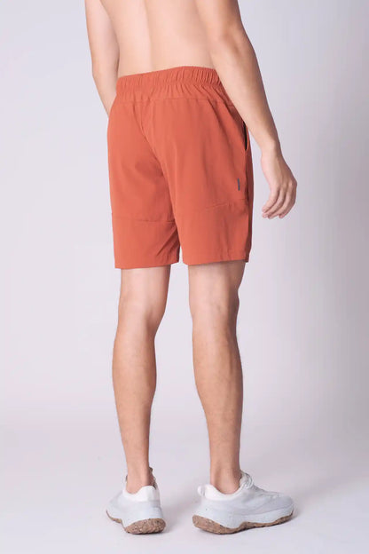 SPE0146 - Water Resistance Lightweight Ripstop Training Short 7" - Orange