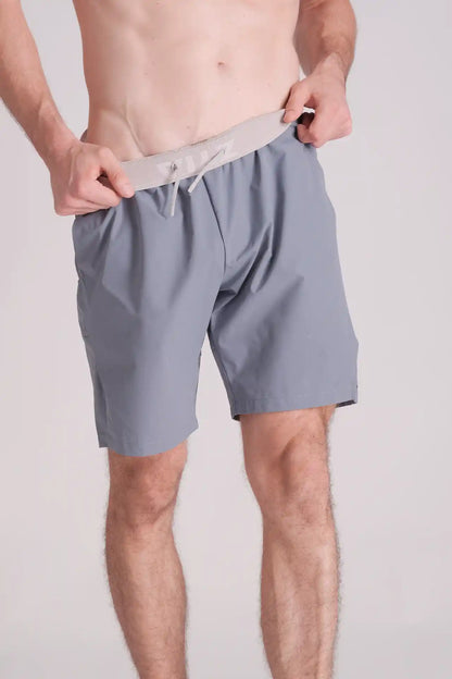 SPE0146 - Lightweight Water Resistant Performance Short 7.0" - SLATE