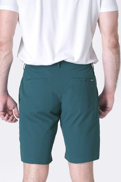 SPE0153 - Water Resistant Stretch Woven Classic Fit Essentials Short 9" - Teal