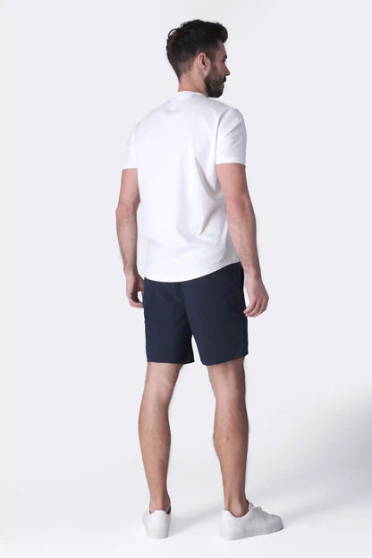 SPE0155 - Ultra Lightweight Stretch Woven Shorts 7" - Navy