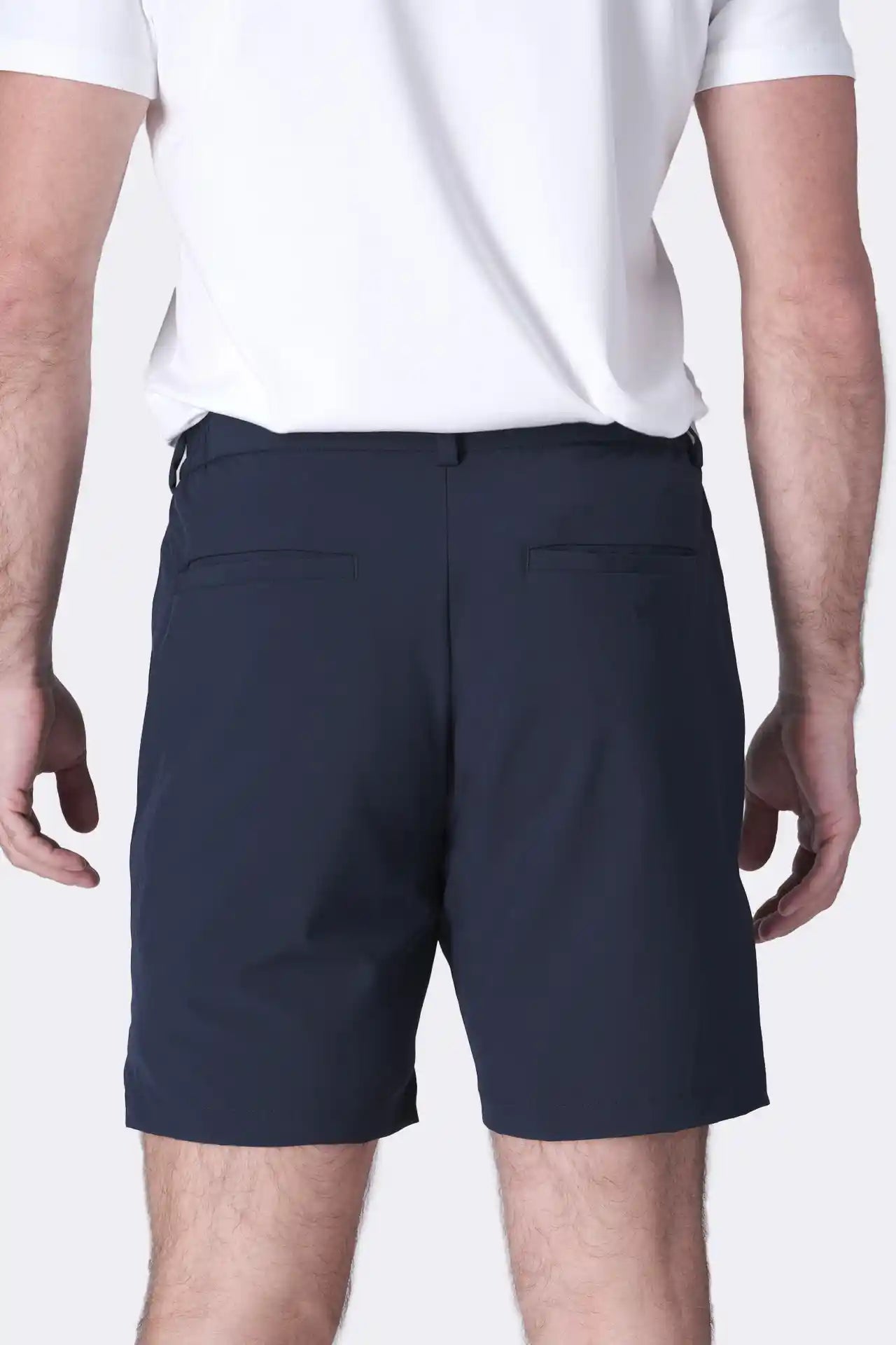 SPE0155 - Ultra Lightweight Stretch Woven Shorts 7" - Navy