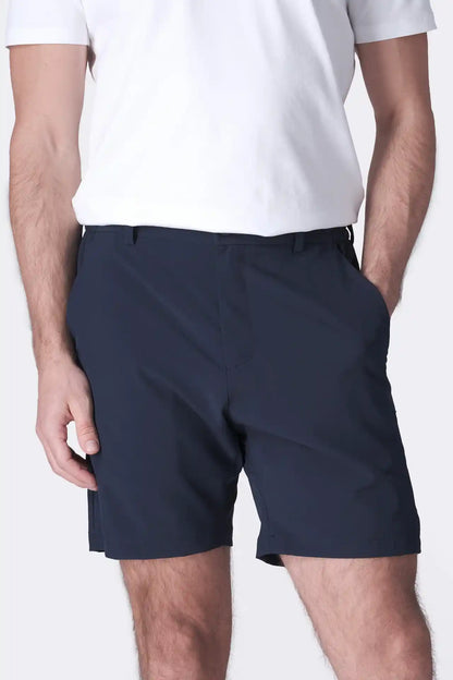 SPE0155 - Ultra Lightweight Stretch Woven Shorts 7" - Navy