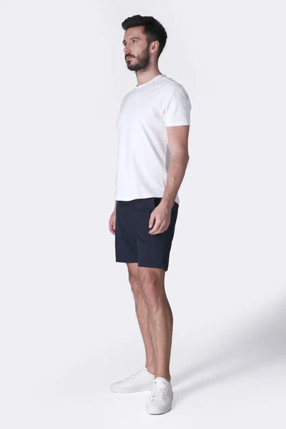 SPE0155 - Ultra Lightweight Stretch Woven Shorts 7" - Navy