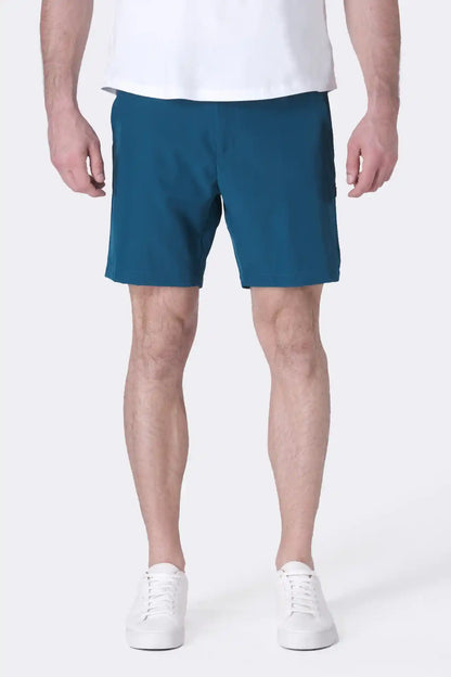 SPE0155 - Ultra Lightweight Stretch Woven Shorts 7" - Teal