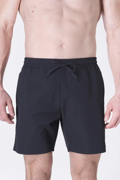 SPE0156 - Water Resistant RipStop Swim Shorts 6" - Navy