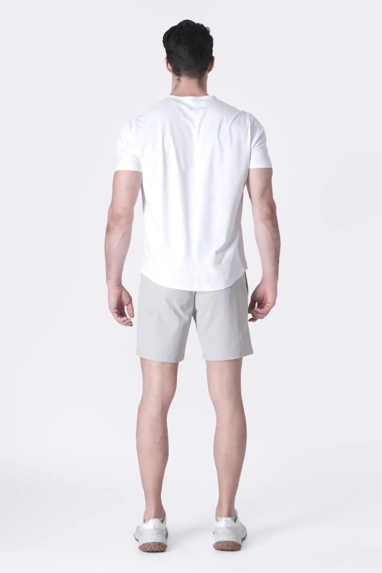 SPE0156 - Water Resistant RipStop Swim Shorts 6" - Sliver