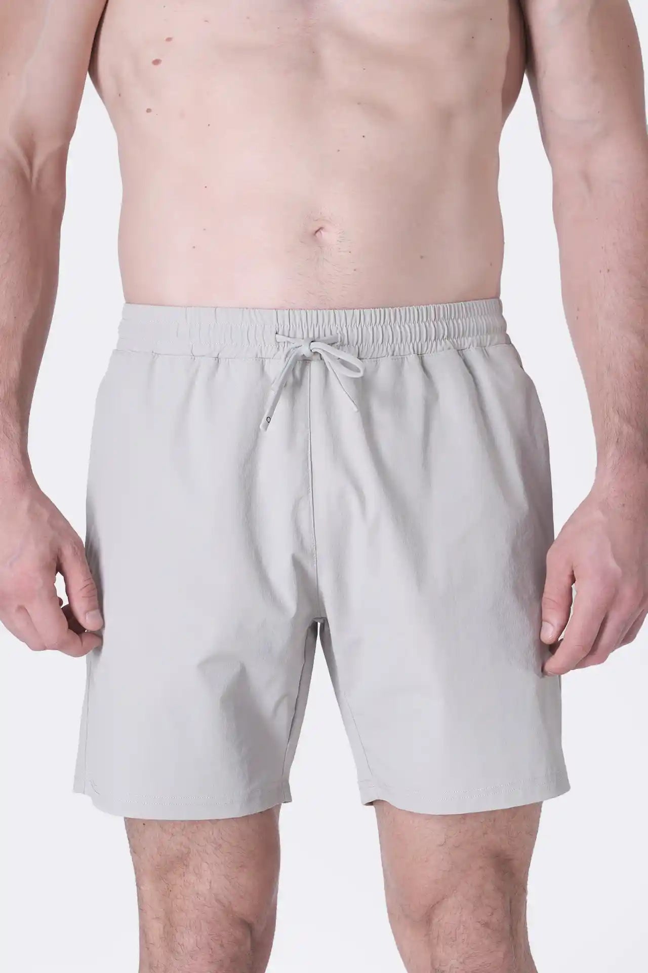 SPE0156 - Water Resistant RipStop Swim Shorts 6" - Sliver