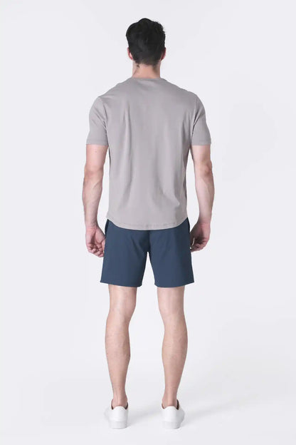 SPE0156 - Water Resistant RipStop Swim Shorts 6" - Teal