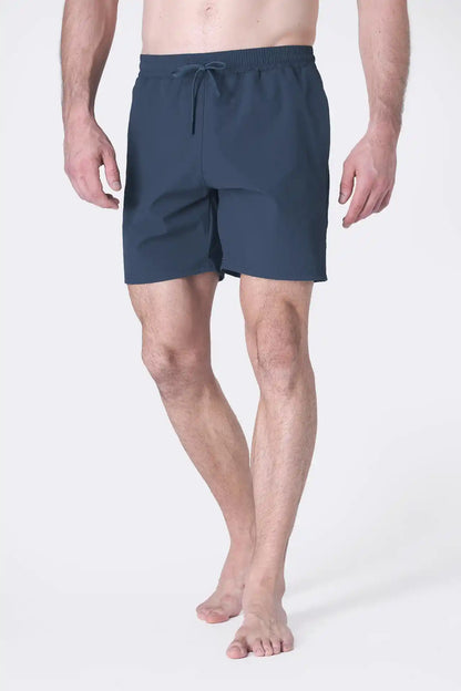 SPE0156 - Water Resistant RipStop Swim Shorts 6" - Teal