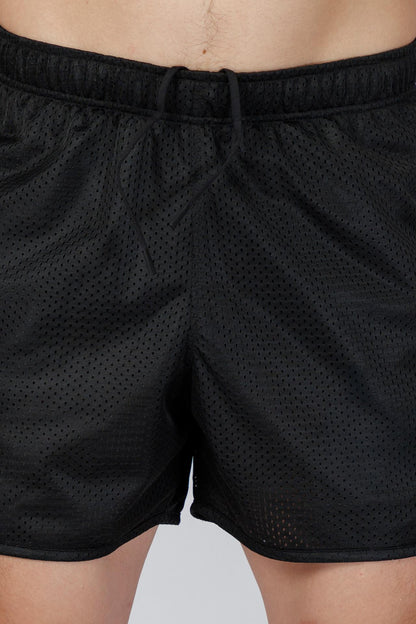 SPE0221 - Lightweight 2M Performance Mesh Shorts 4.0" - Black