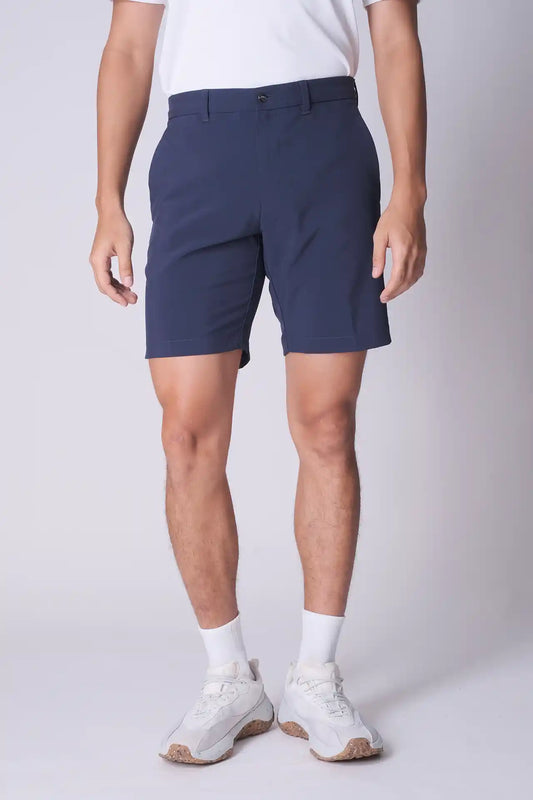 SPE0246 - Ultra Lightweight Stretch Woven Golf Shorts 8.0" - Navy