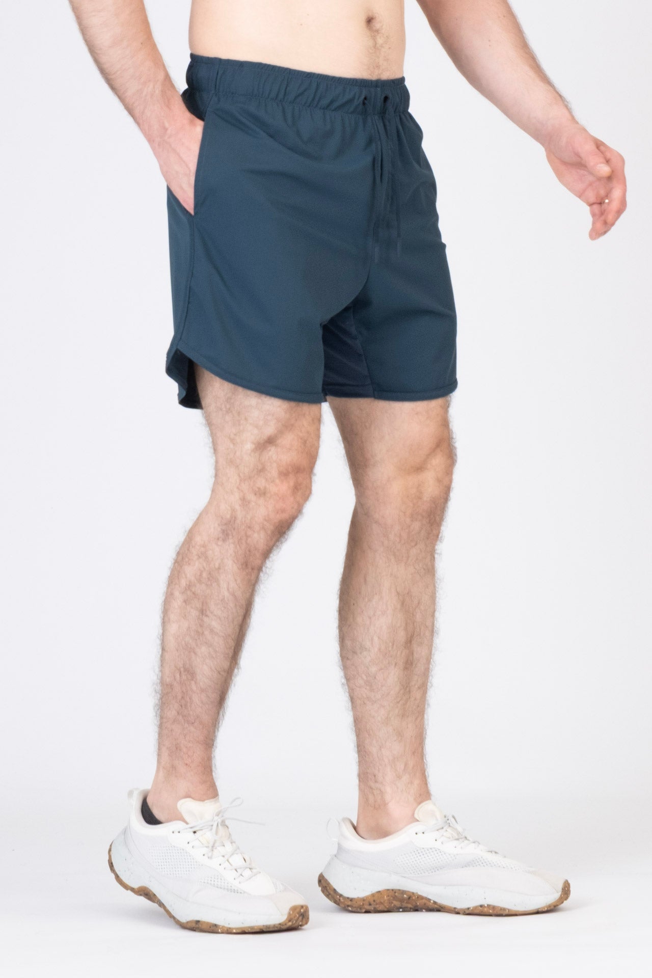 SPE0267A - Lightweight Stretch Nylon Crotch Gusset Short 6"