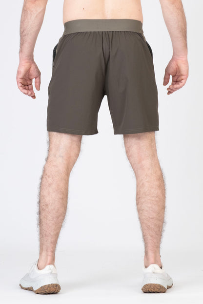 SPE0269 - Lightweight Stretch Nylon Linerless Workout Shorts 7"