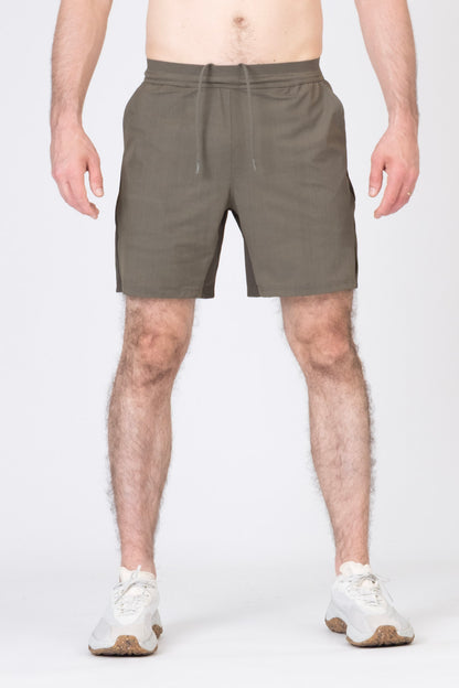 SPE0269 - Lightweight Stretch Nylon Linerless Workout Shorts 7"
