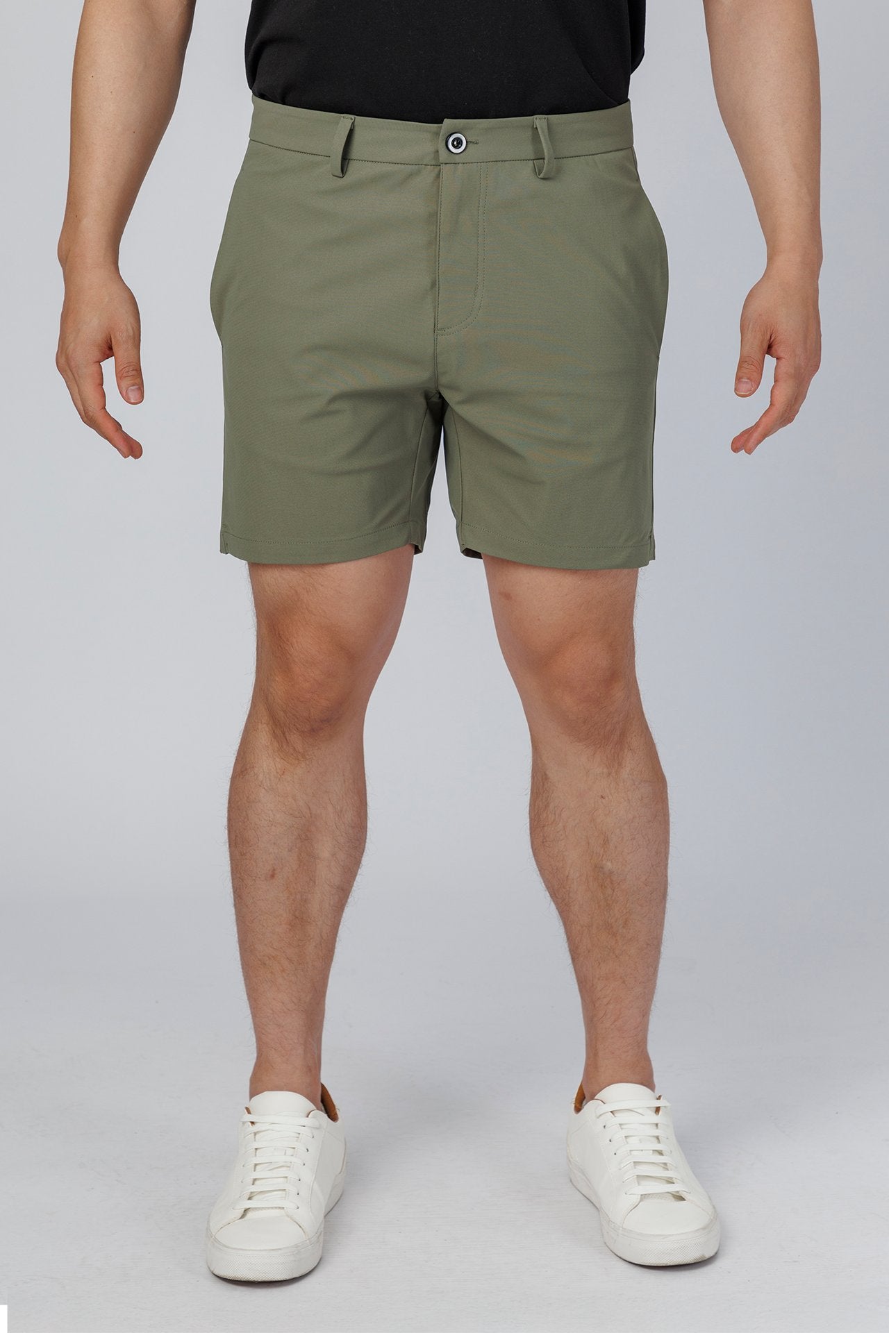 SPE0273 - COOLMAX T400 Elastomultiester Stretch Woven Short 5.5" - Army