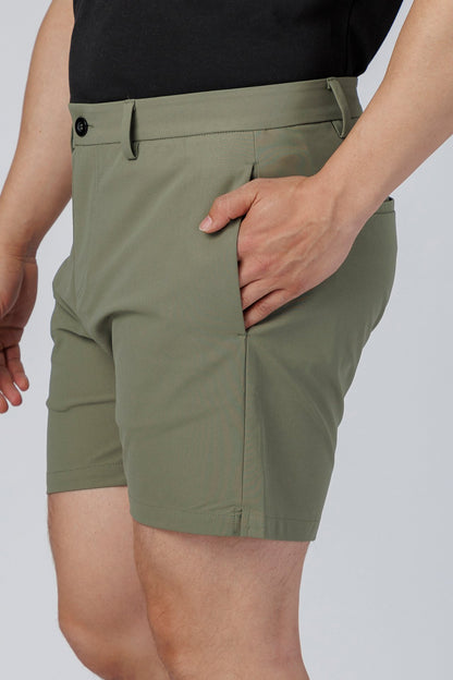 SPE0273 - COOLMAX T400 Elastomultiester Stretch Woven Short 5.5" - Army