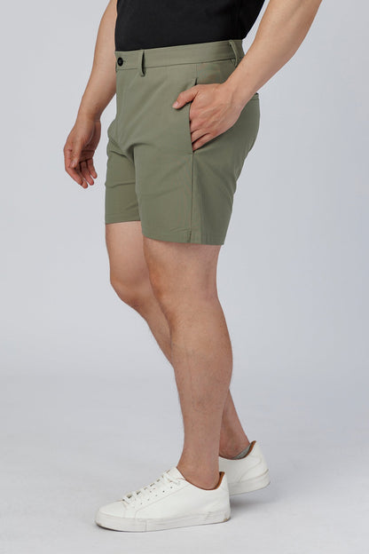 SPE0273 - COOLMAX T400 Elastomultiester Stretch Woven Short 5.5" - Army
