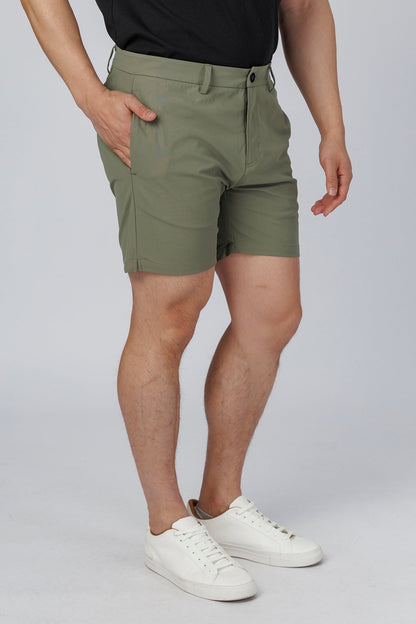 SPE0273 - COOLMAX T400 Elastomultiester Stretch Woven Short 5.5" - Army