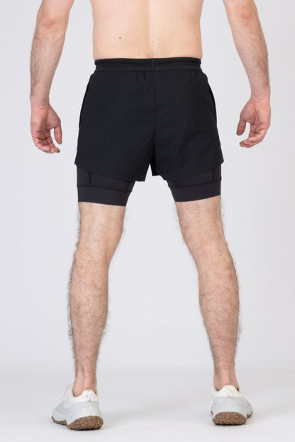 SPE0285 - Stretch Layered Shorts 4"