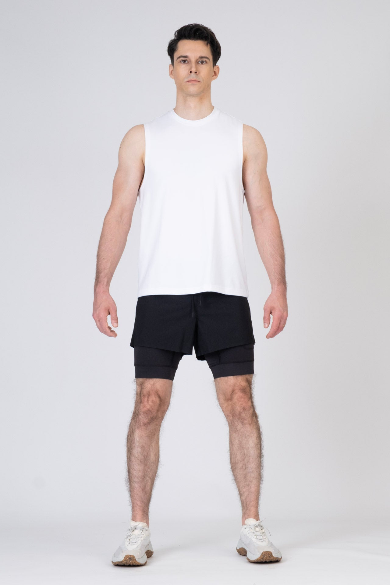SPE0285 - Stretch Layered Shorts 4"