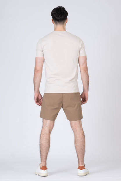 SPE0294 - COOLMAX T400 Elastomultiester Stretch Woven Gusset Short 6"