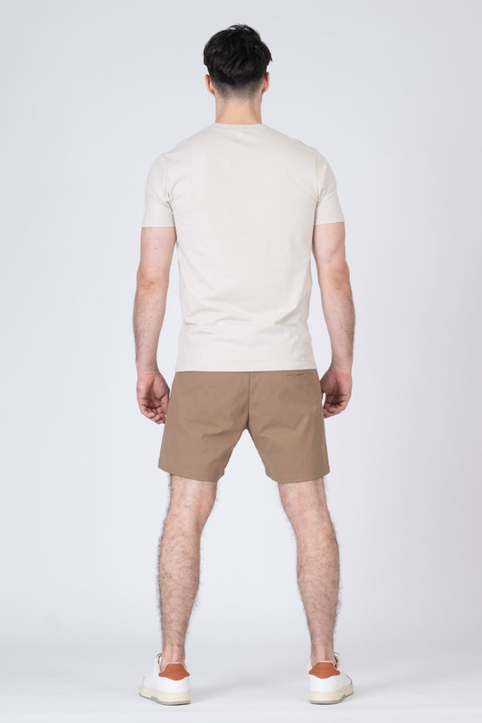 SPE0294 - COOLMAX T400 Elastomultiester Stretch Woven Gusset Short 6"