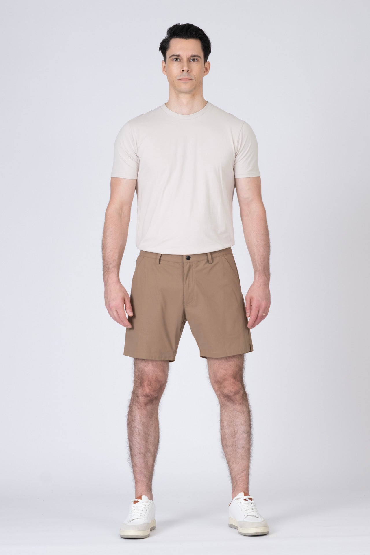 SPE0294 - COOLMAX T400 Elastomultiester Stretch Woven Gusset Short 6"