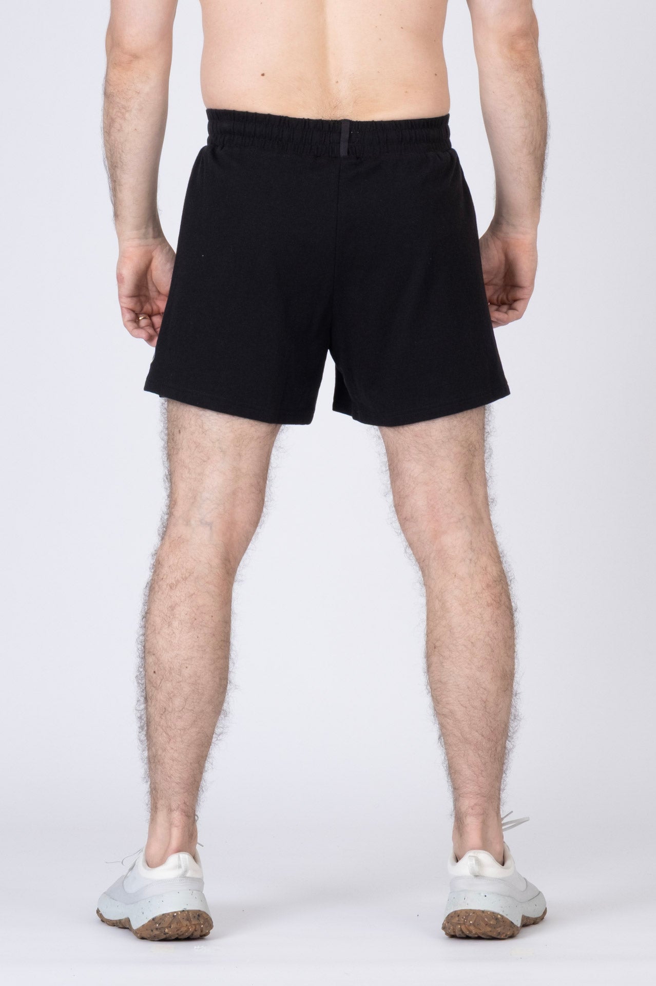 SPE0310 - Organic Cotton Street Dry French Terry Running Shorts with Merino Liner 5"