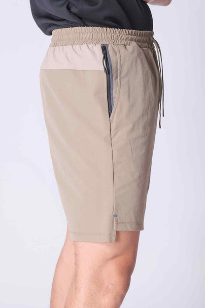 SPE22010 - Water-Repellent Easy Hiking Shorts 7" - Sand