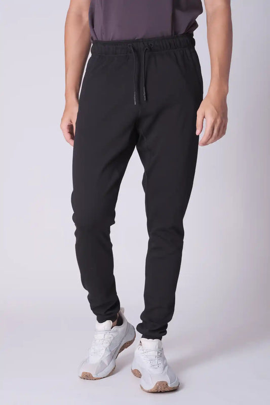SPH0114 - Ultra Soft Cotton Interlock Performance Jogger 31" - Black